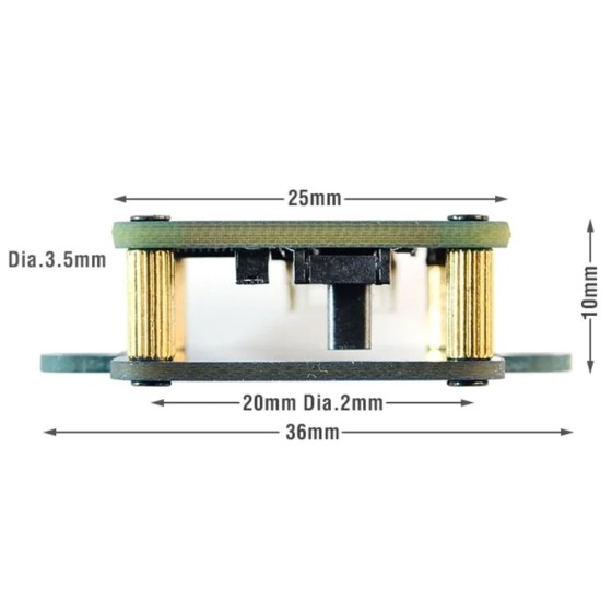 Wholesale MATEKSYS CAN-L4-3100 AP_PERIPH CAN Magnetometer RM3100 DroneCAN Protocol for RC Model Airplane DIY Parts